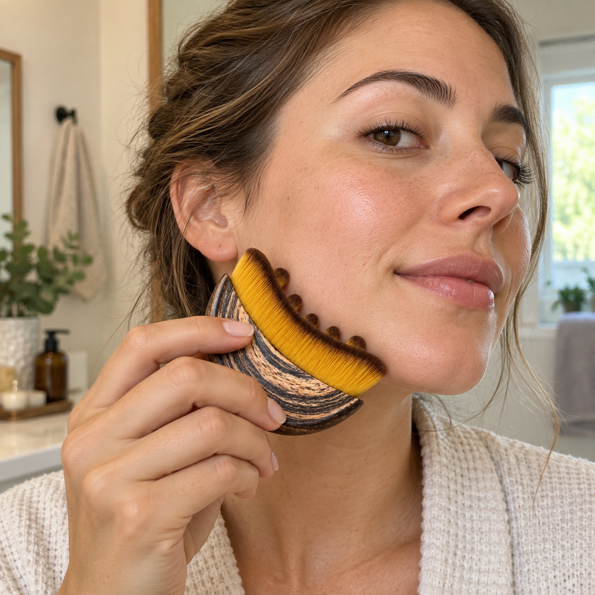 Facial Contour & Lymphatic Drainage Brush