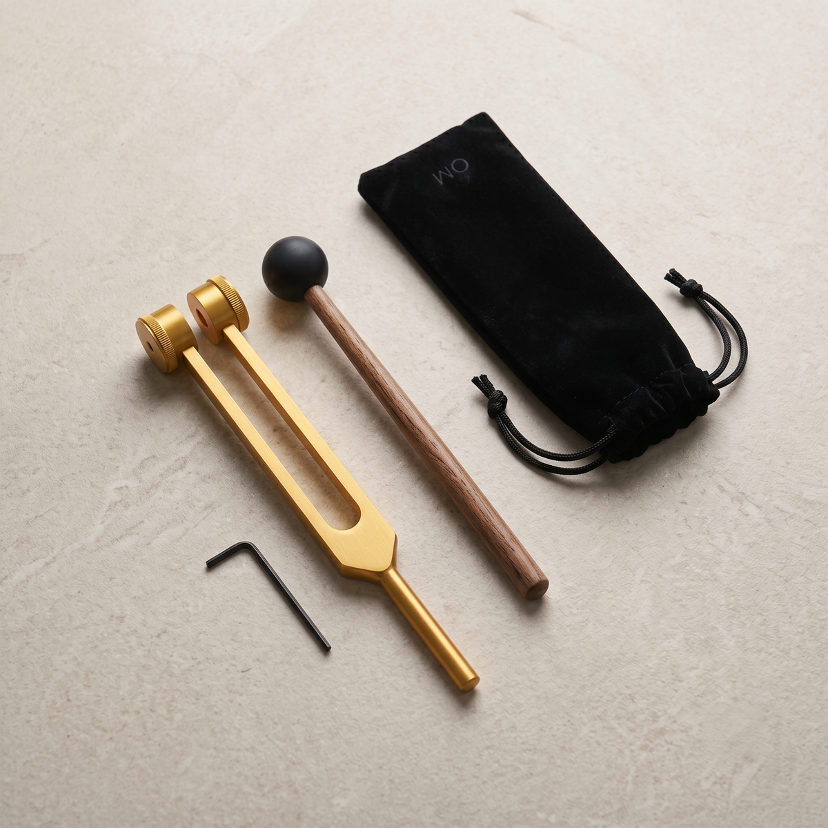 Premium Tuning Fork Set – Sound Therapy Kit for Meditation, Mindfulness & Relaxation