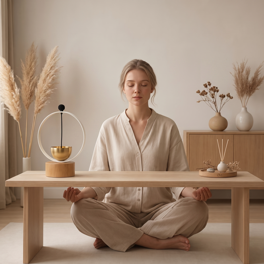 Minimalist Zen Meditation Bell | Mindfulness & Sound Healing
